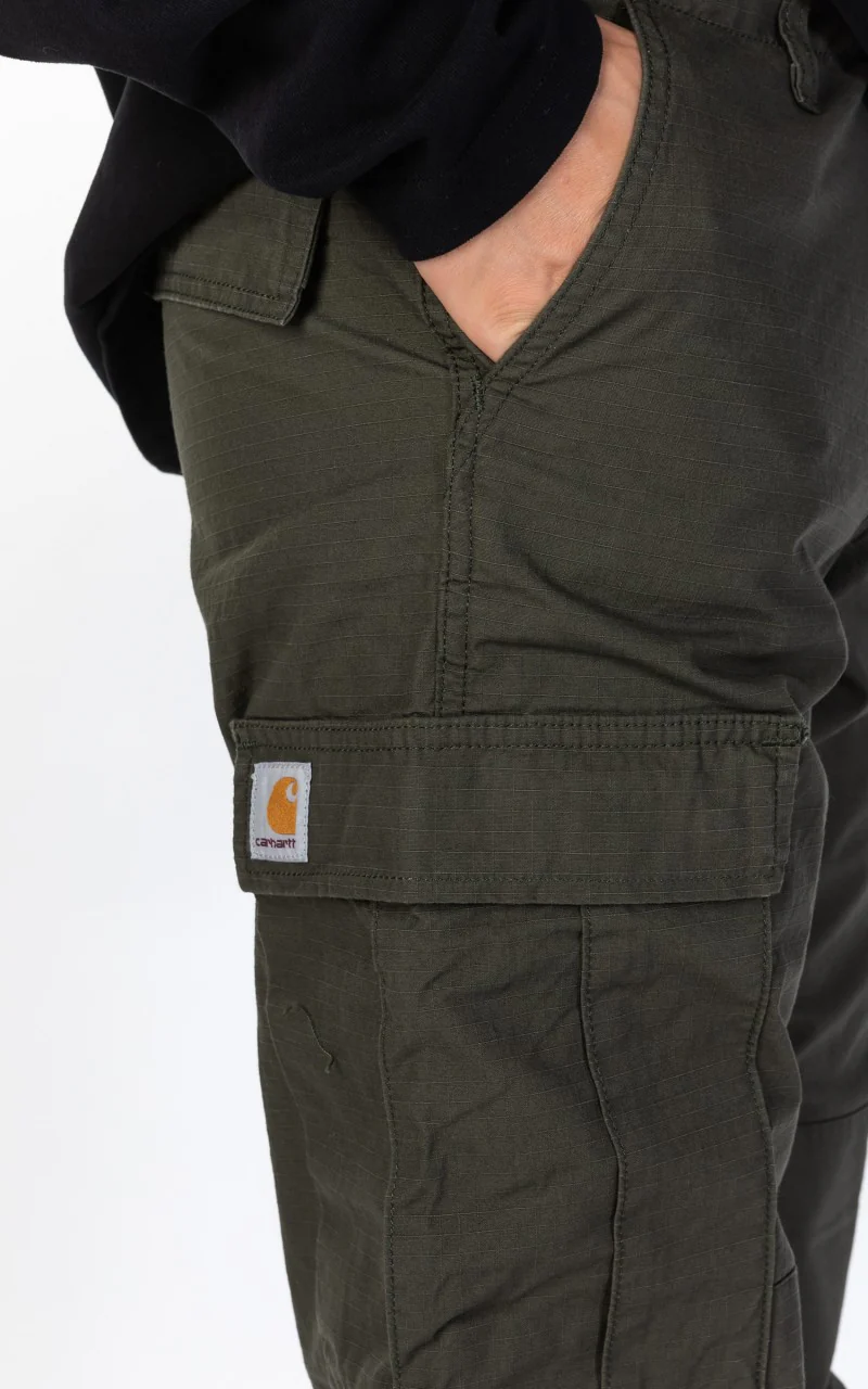 Carhartt WIP Regular Cargo Pant Rinsed Cypress - Image 8