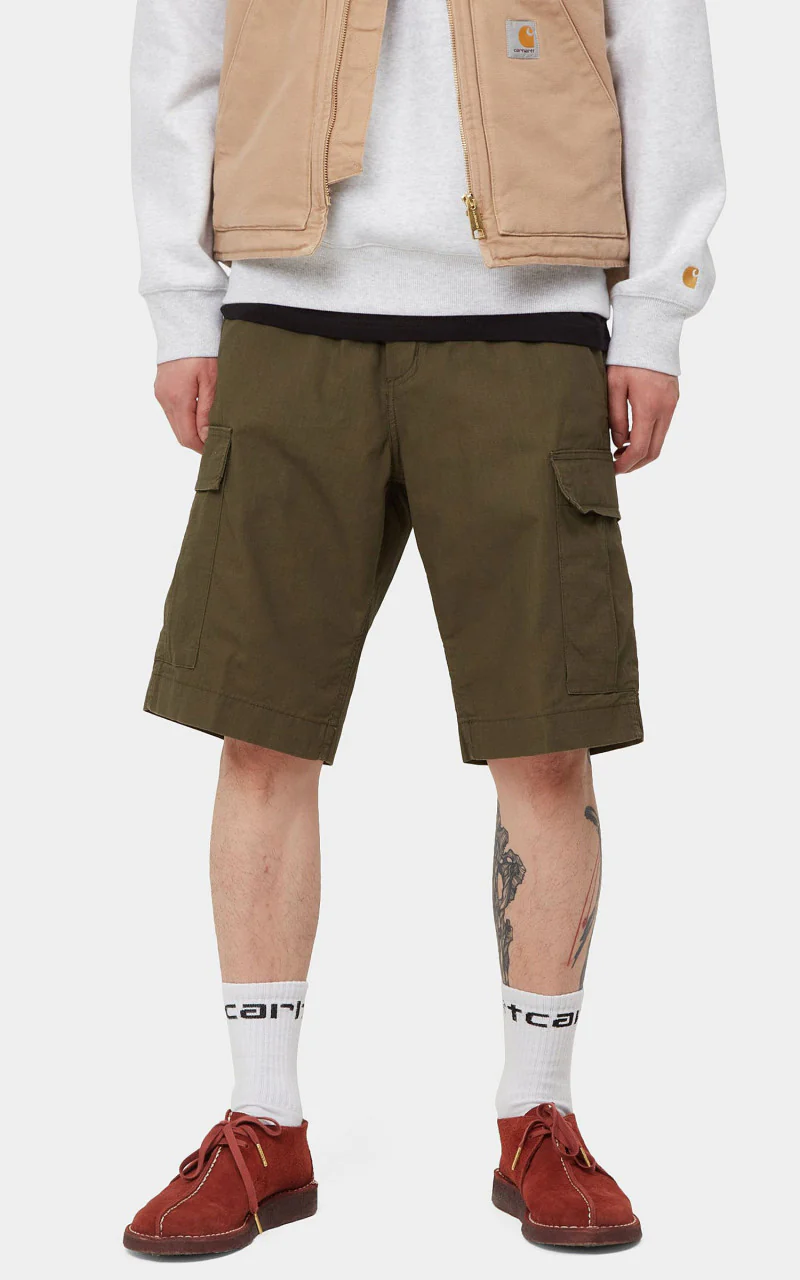 Carhartt WIP Regular Cargo Short Cypress Rinsed - Image 2