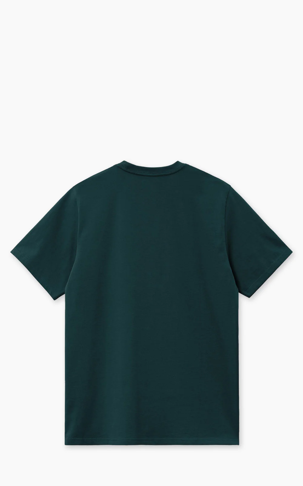 Carhartt WIP S/S American Script T-Shirt Deep Lagoon - Image 2