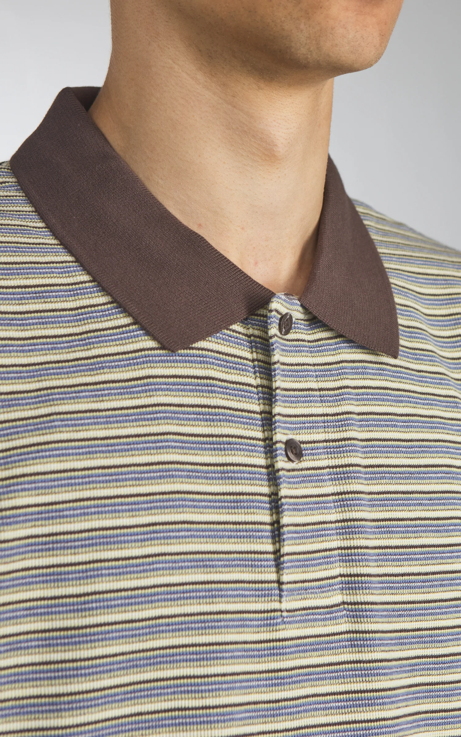 Carhartt WIP S/S Dion Polo Dion Stripe/Wax - Image 4