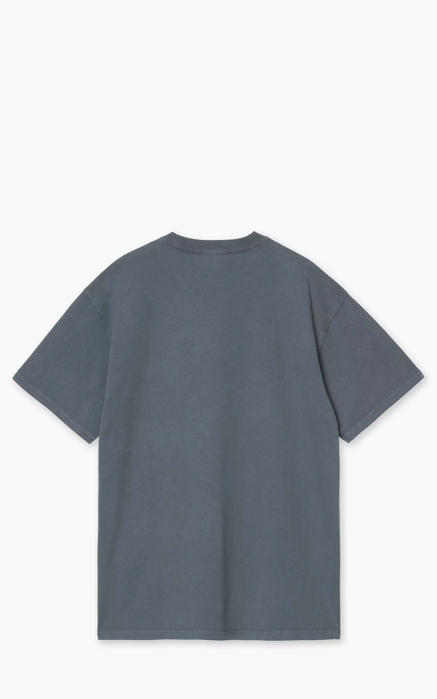 Carhartt WIP S/S Faded Pond Corps T-Shirt Heavy Stone Wash Deep Night - Image 2