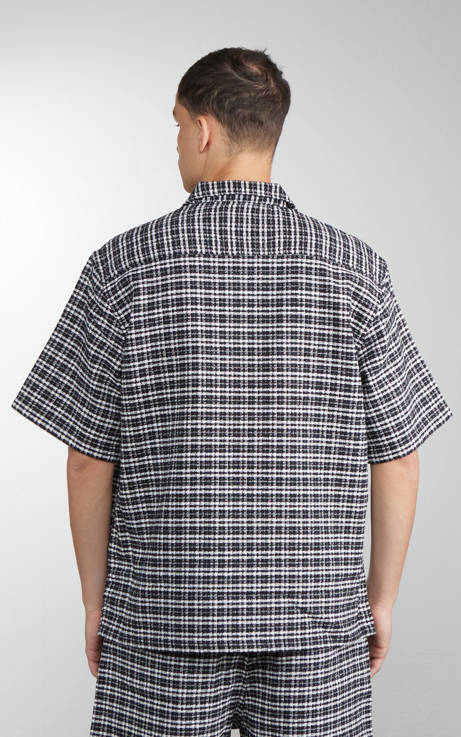 Carhartt WIP S/S Kander Shirt Kander Check/Black - Image 5