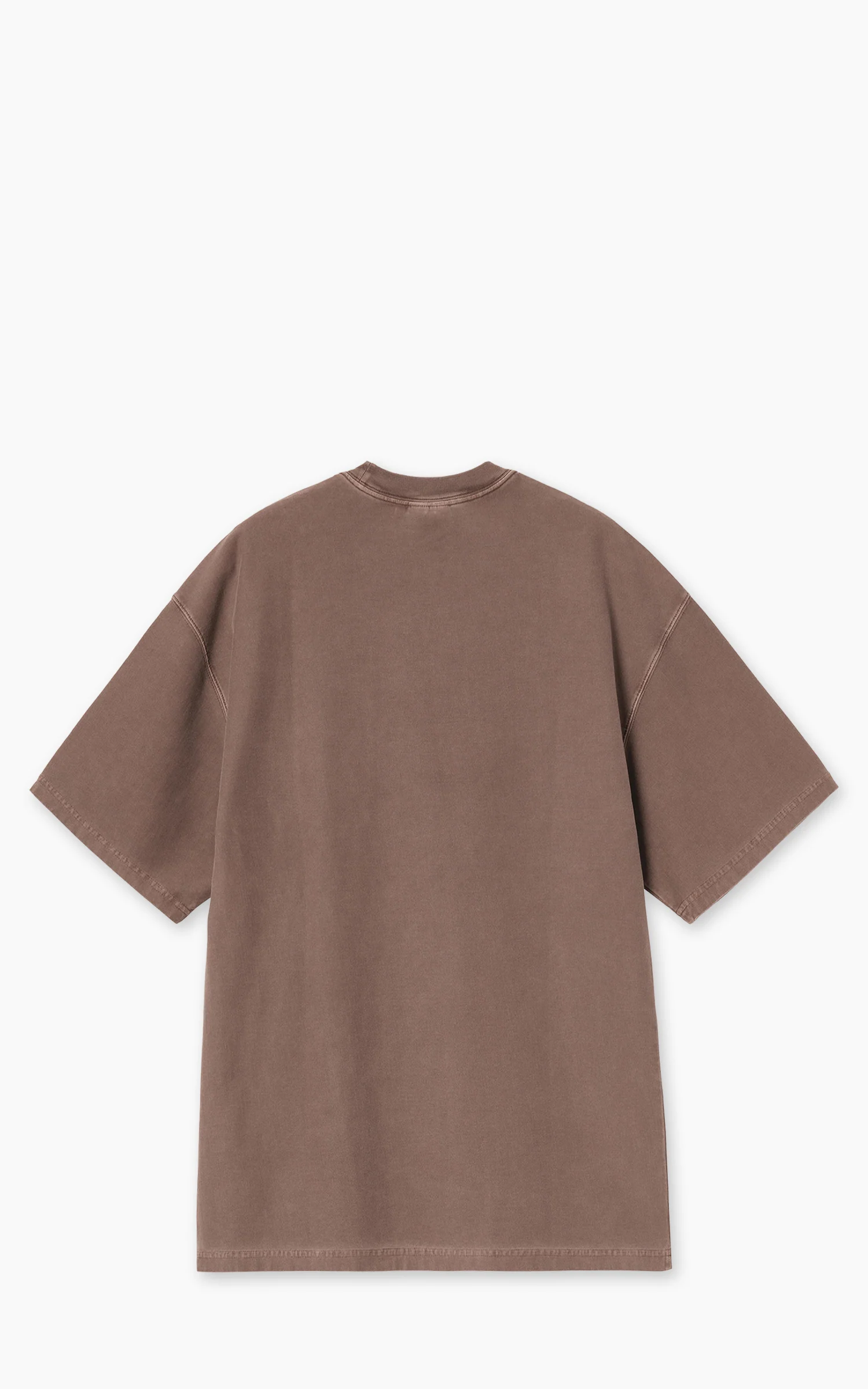 Carhartt WIP S/S Loose Pocket T-Shirt Garment Dyed Tobacco - Image 2