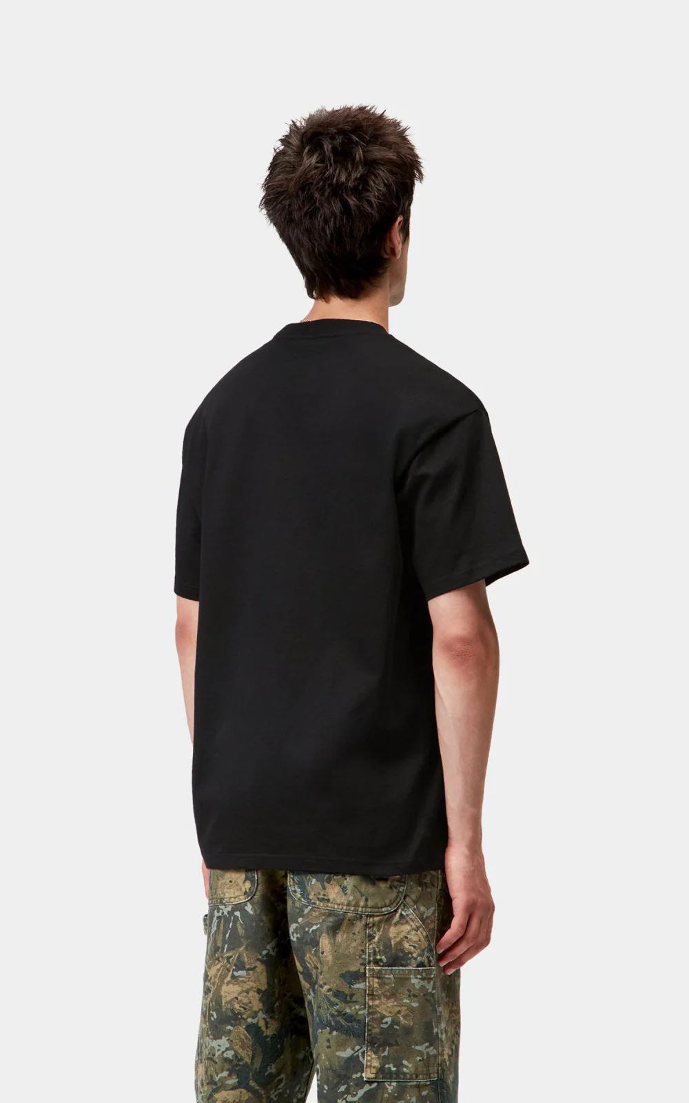 Carhartt WIP S/S Wiptopia Script T-Shirt Black/Wax - Image 5