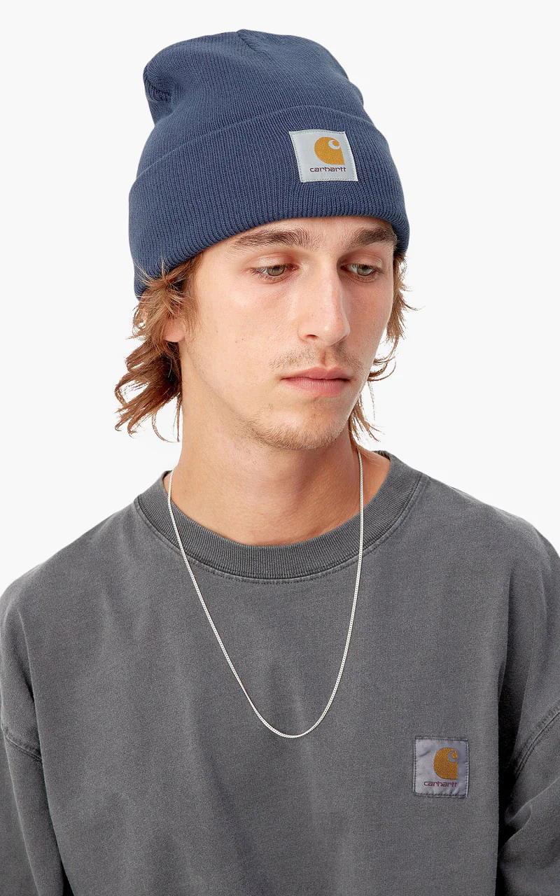 Carhartt WIP Short Watch Hat Beanie Enzian - Image 2