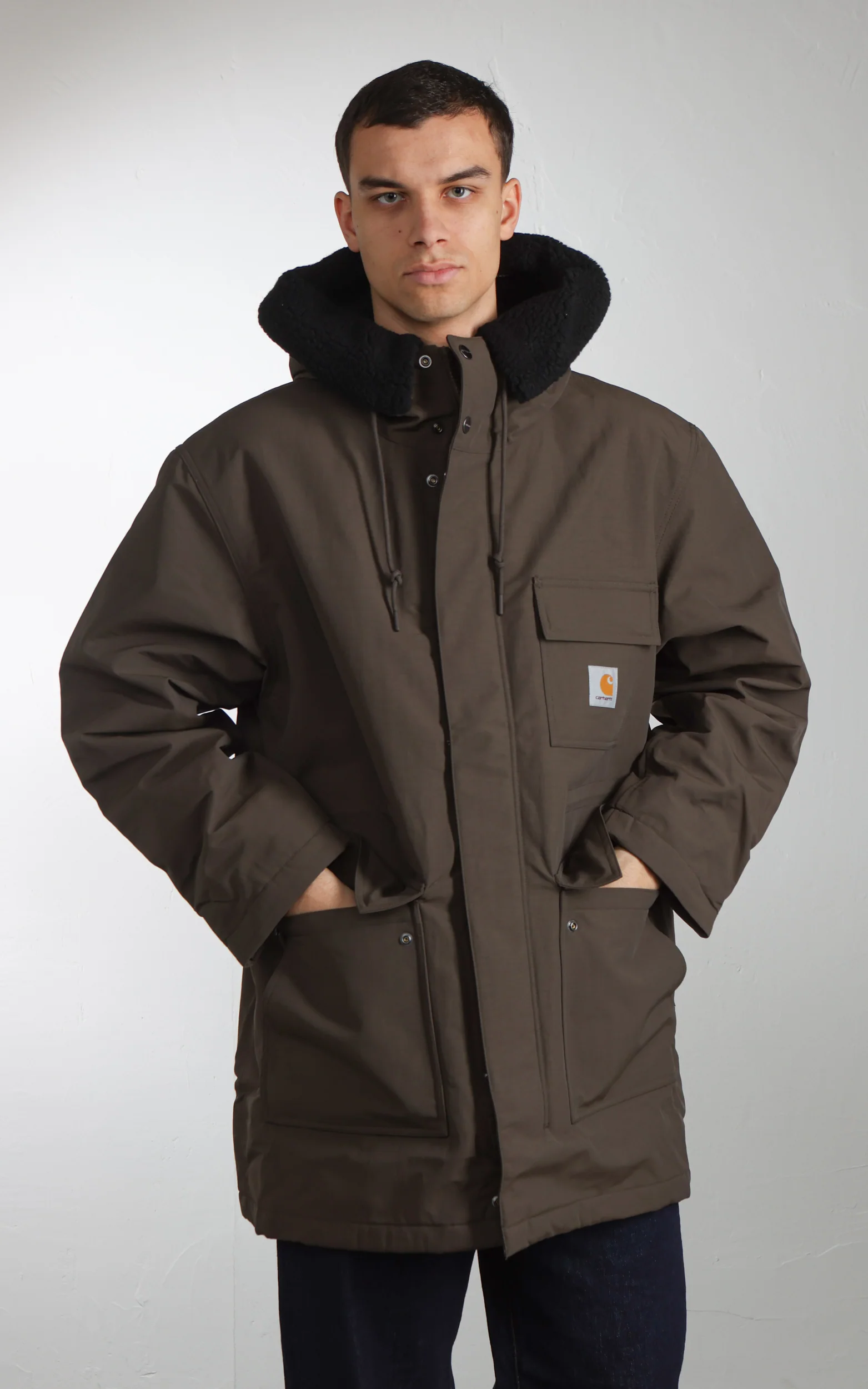 Carhartt WIP Siberia Parka Nylon Plain Weave Vitola - Image 8