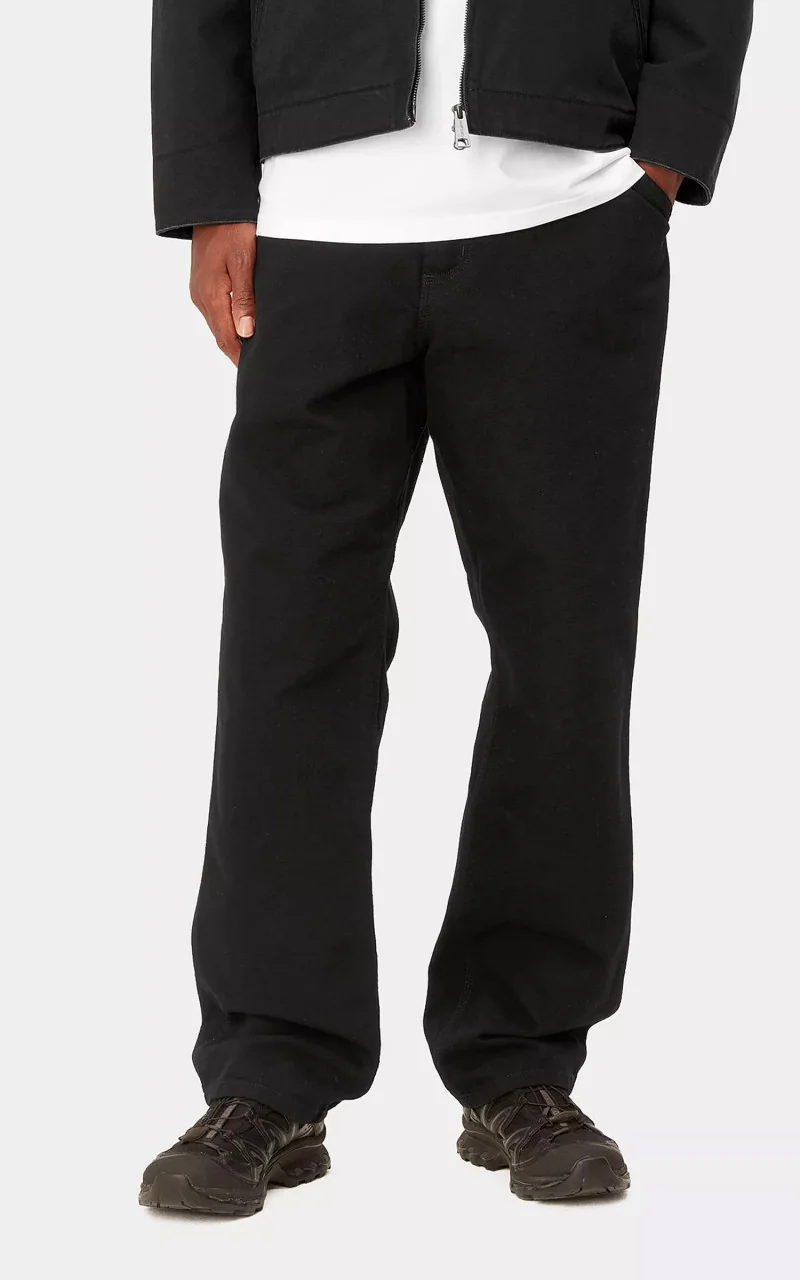 Carhartt WIP Simple Pant Dearborn Canvas Black Rinsed - Image 2