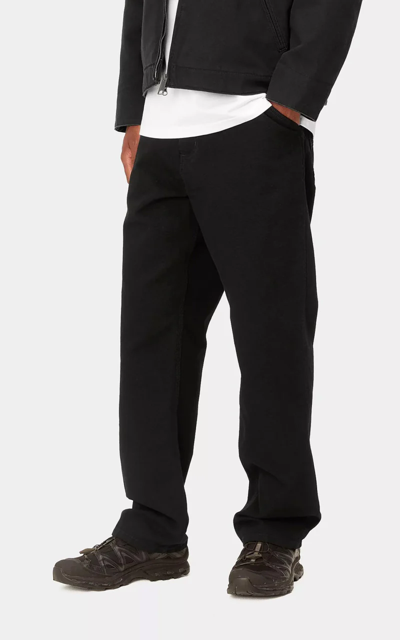 Carhartt WIP Simple Pant Dearborn Canvas Black Rinsed - Image 5