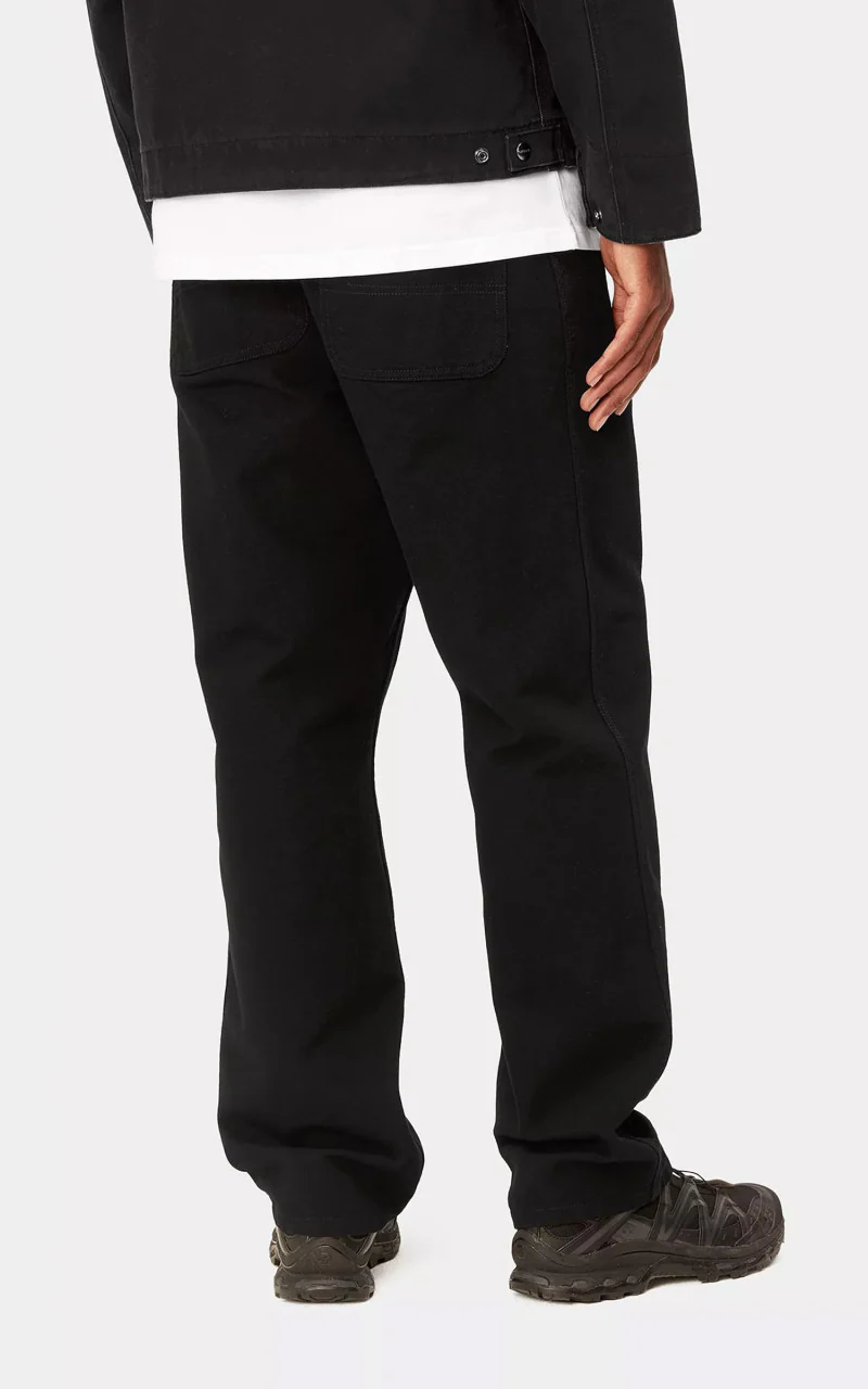 Carhartt WIP Simple Pant Dearborn Canvas Black Rinsed - Image 6