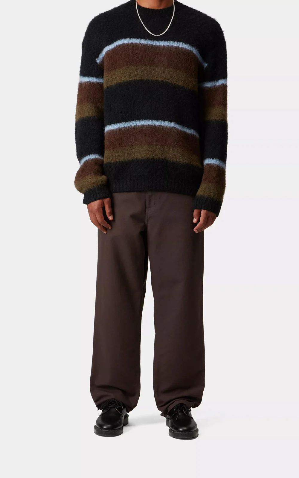 Carhartt WIP Simple Pant Dearborn Canvas Rinsed Tobacco - Image 2