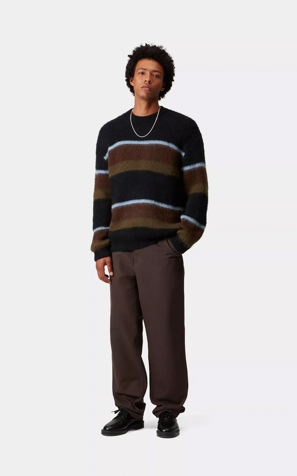 Carhartt WIP Simple Pant Dearborn Canvas Rinsed Tobacco - Image 4