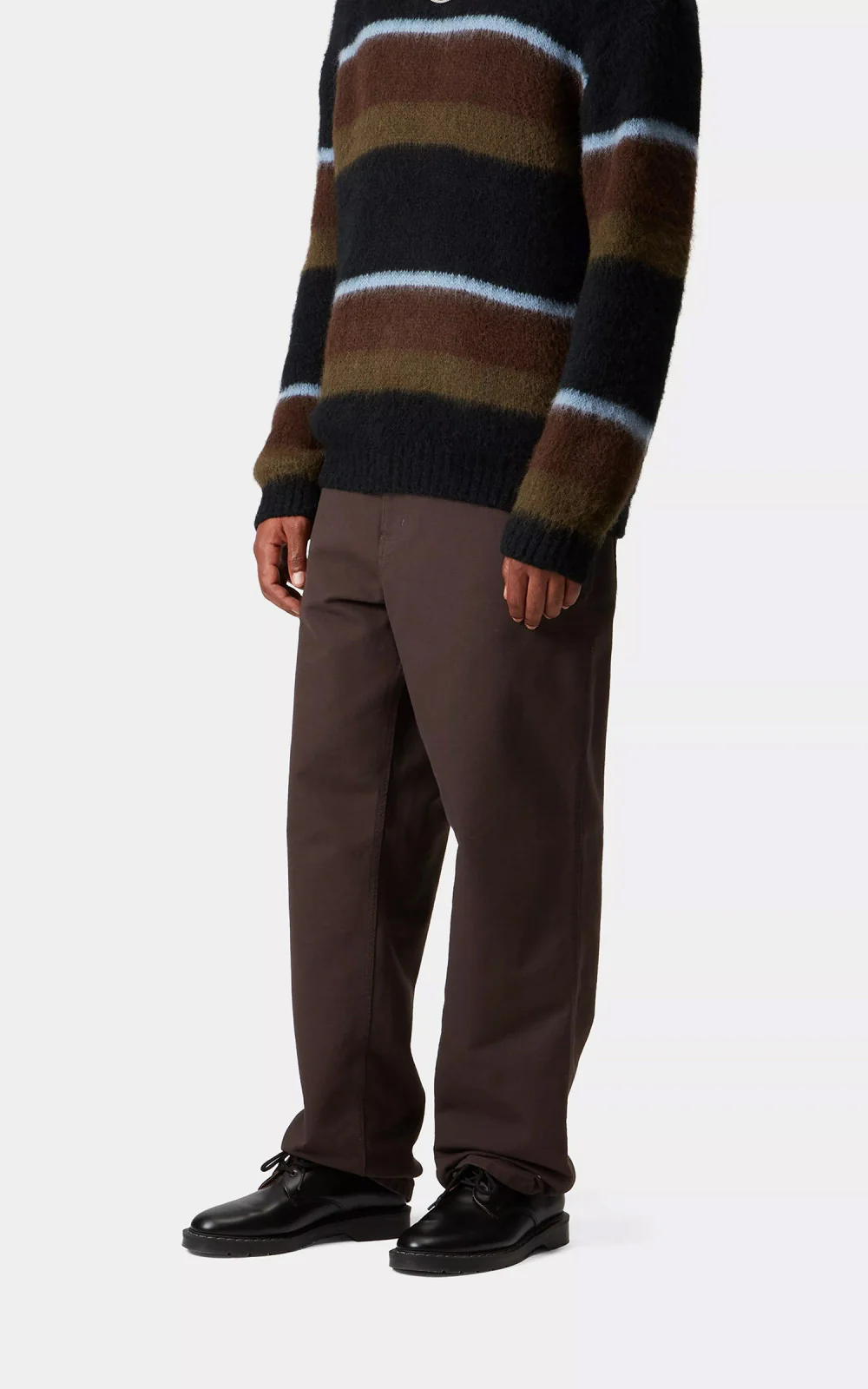 Carhartt WIP Simple Pant Dearborn Canvas Rinsed Tobacco - Image 5