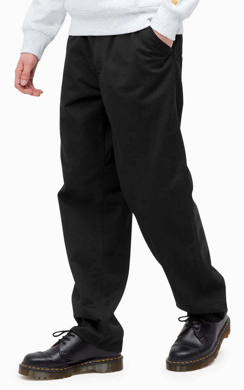 Carhartt WIP Simple Pant Denison Twill Rinsed Black - Image 4