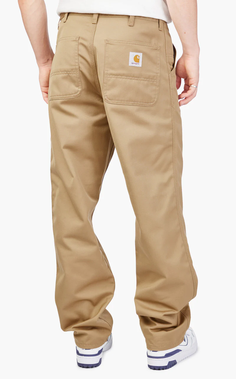 Carhartt WIP Simple Pant Denison Twill Rinsed Leather - Image 6