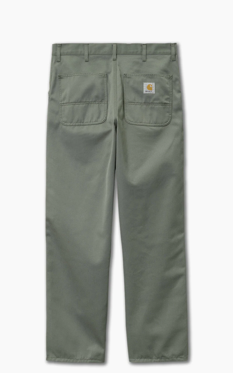 Carhartt WIP Simple Pant Denison Twill Rinsed Smoke Green - Image 3