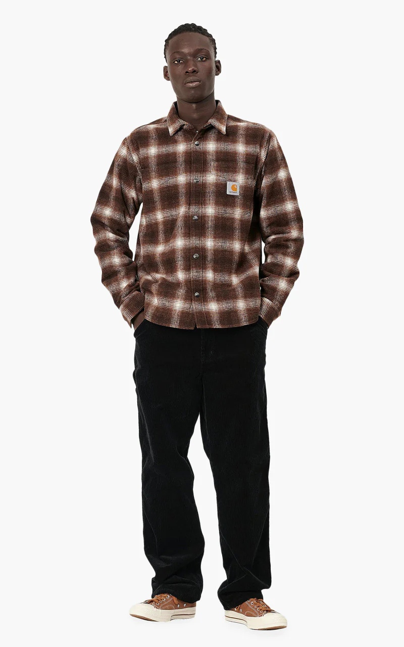 Carhartt WIP Single Knee Pant Conventry Corduroy Rinsed Black - Image 2