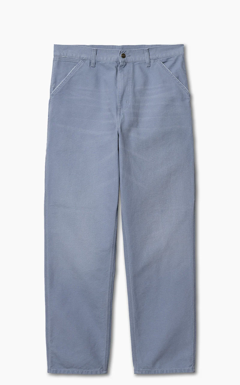 Carhartt WIP Single Knee Pant Dearborn Aged Canvas Bay Blue
