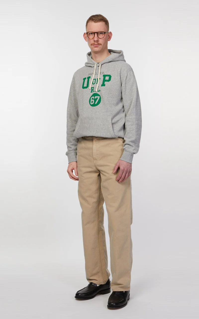 Carhartt WIP Single Knee Pant Dearborn Canvas Faded Dusty Hamilton Brown - Image 4
