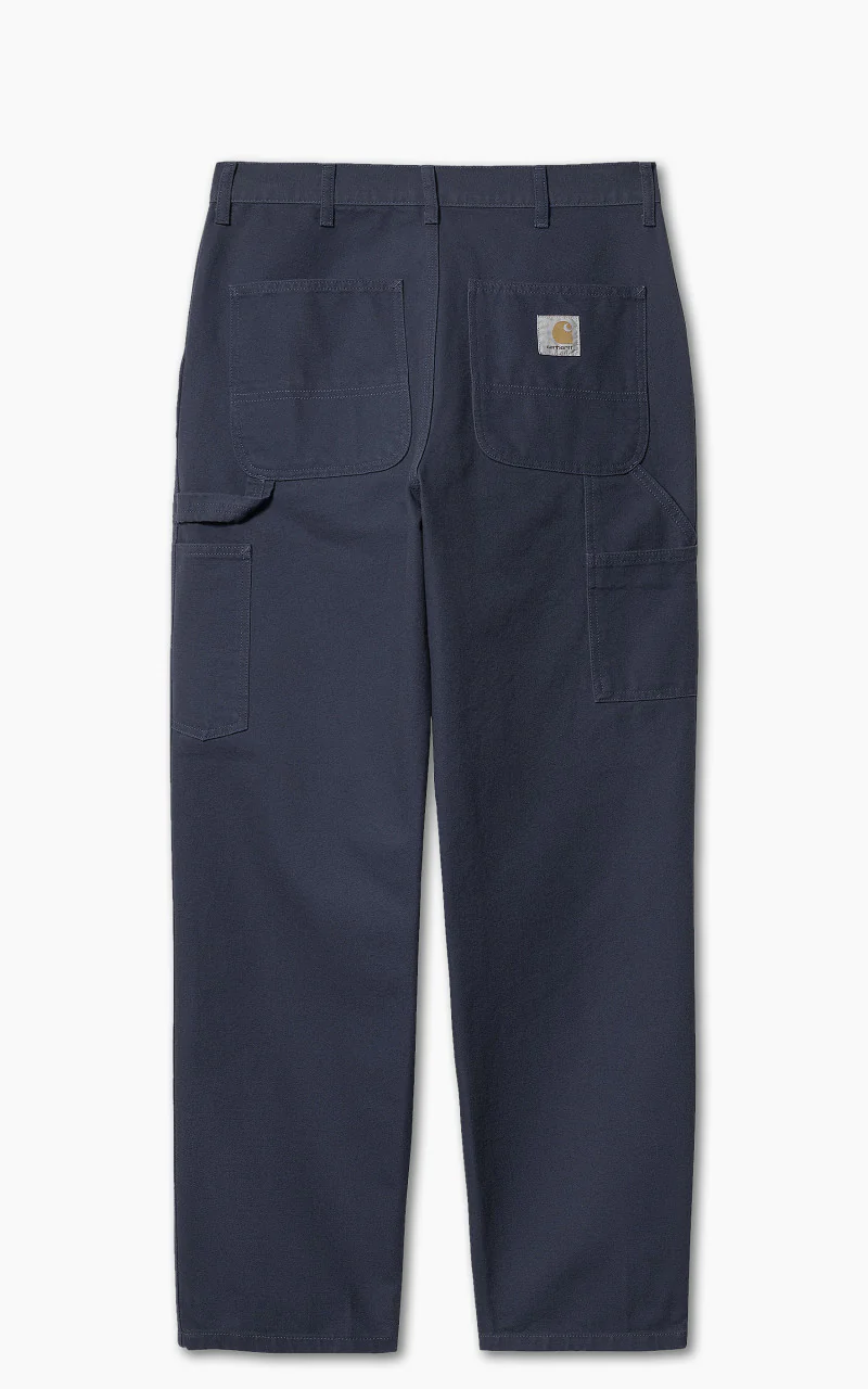 Carhartt WIP Single Knee Pant Dearborn Canvas Rinsed Blue