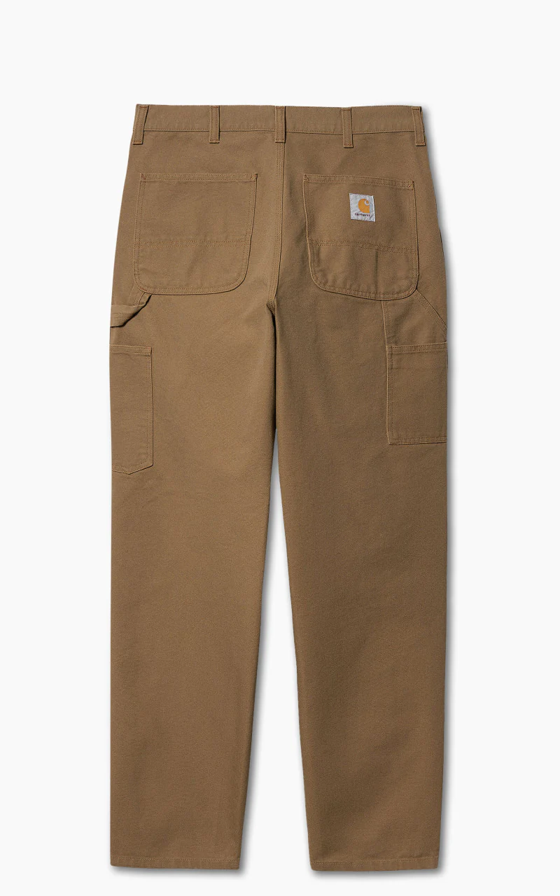 Carhartt WIP Single Knee Pant Dearborn Canvas Rinsed Hamilton Brown