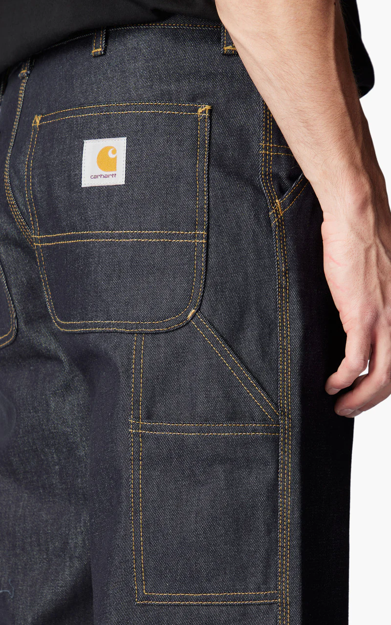 Carhartt WIP Single Knee Pant Smith Blue Rigid - Image 7
