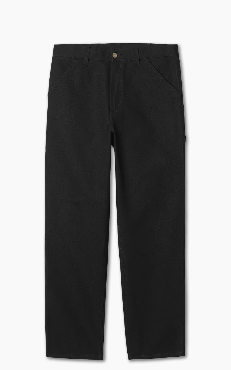 Carhartt WIP Single Knee Pant Smith Denim Rigid Black - Image 3