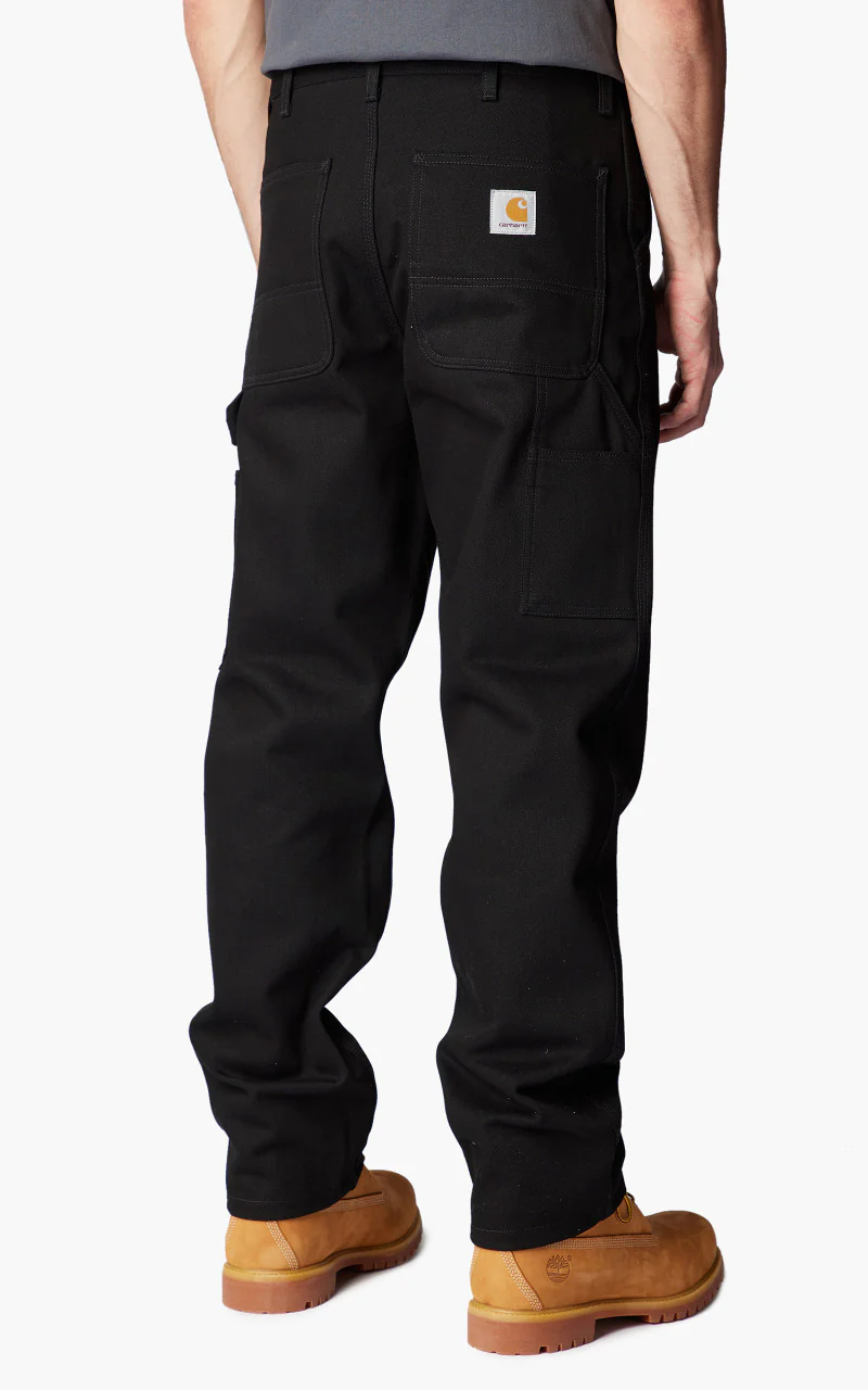 Carhartt WIP Single Knee Pant Smith Denim Rigid Black - Image 6
