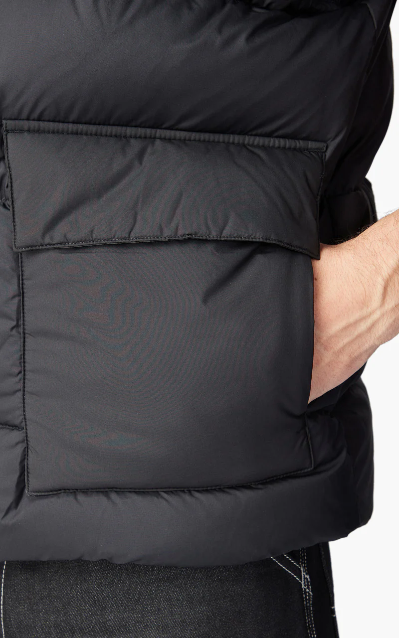 Carhartt WIP Springfield Vest Black/Blacksmith - Image 8