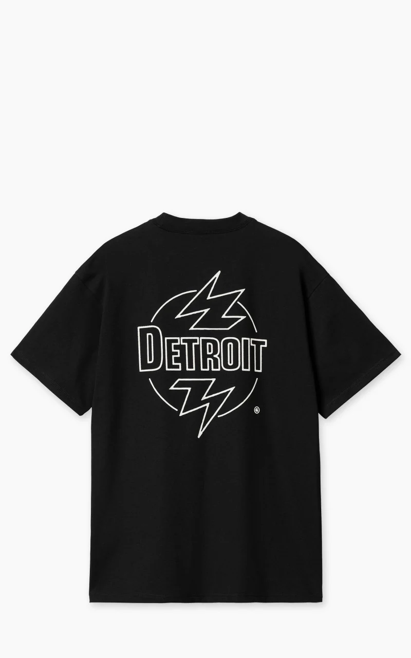 Carhartt WIP S/S Ablaze T-Shirt Black/Wax - Image 3