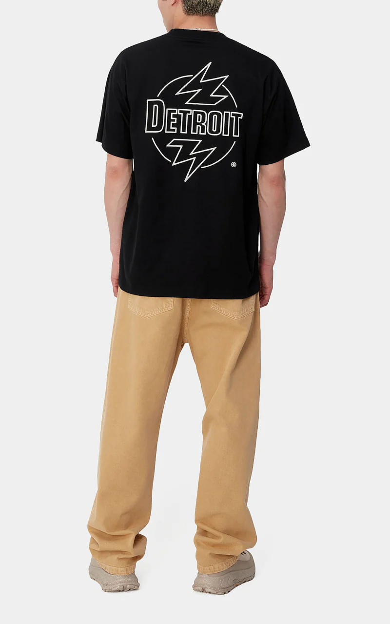 Carhartt WIP S/S Ablaze T-Shirt Black/Wax - Image 4