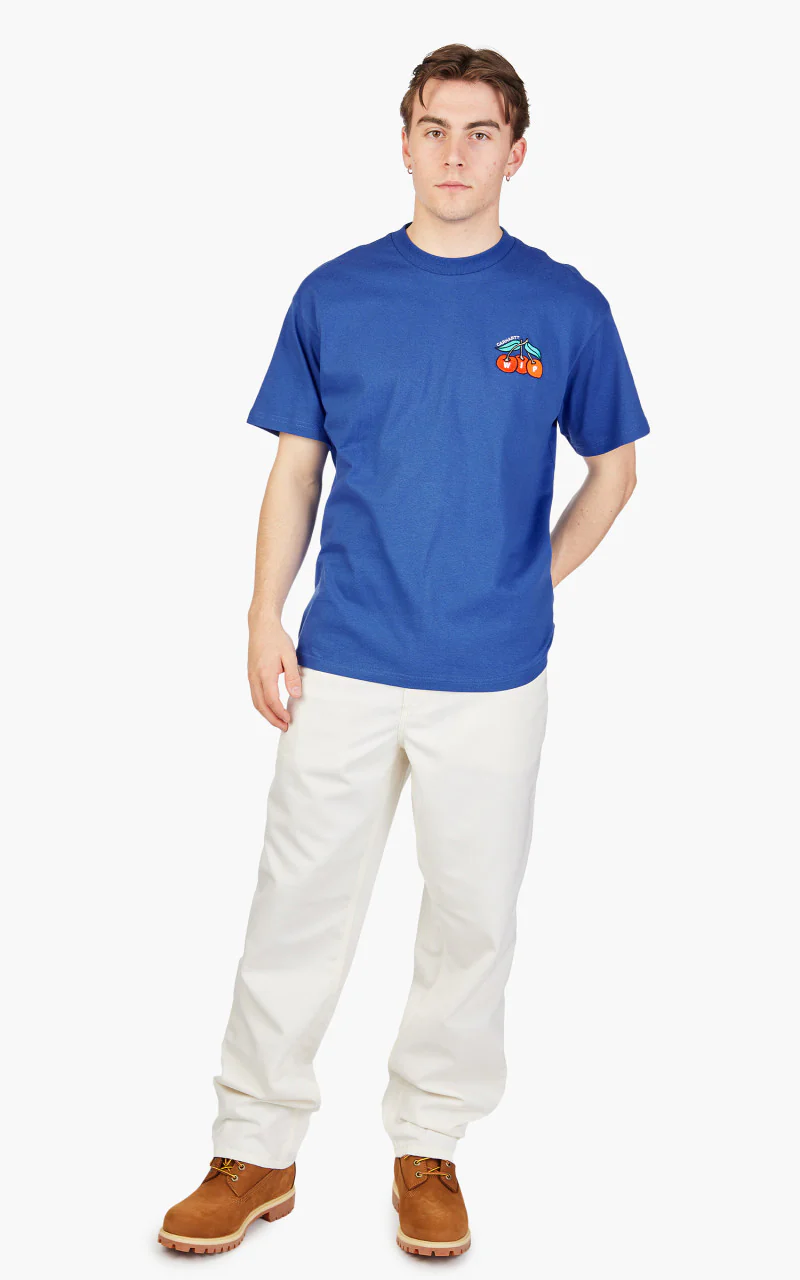 Carhartt WIP S/S Blush T-Shirt Lazurite - Image 2