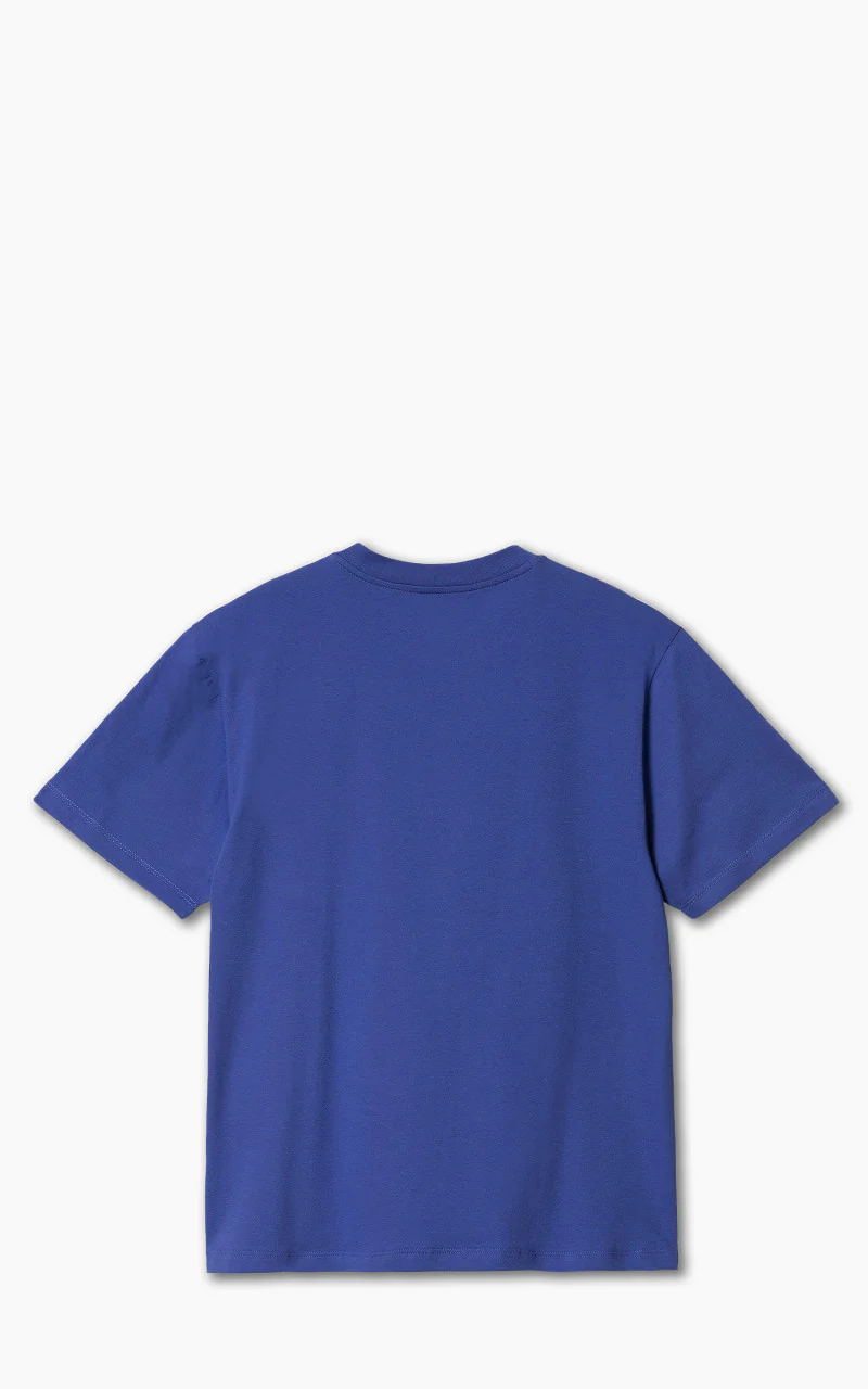 Carhartt WIP S/S Blush T-Shirt Lazurite - Image 3