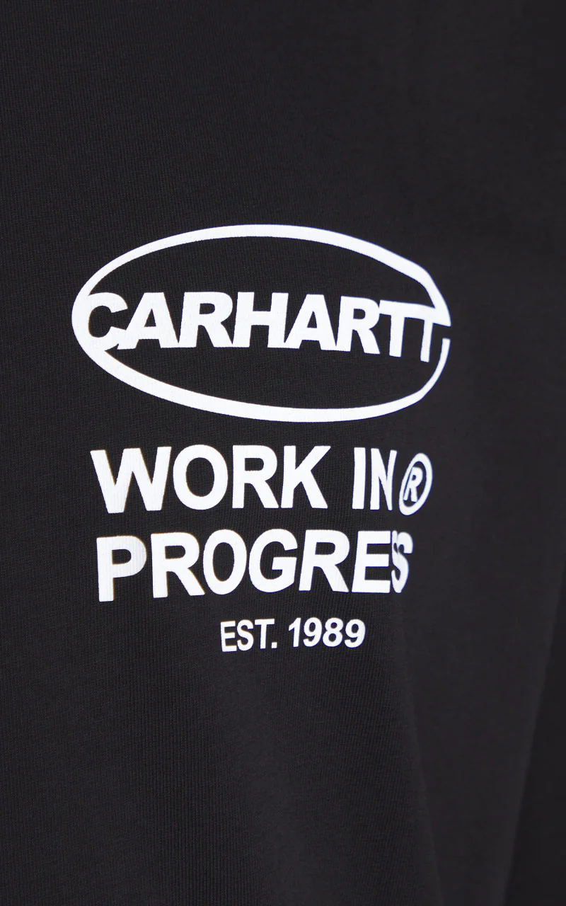 Carhartt WIP S/S Body Of Work T-Shirt Black/White - Image 5