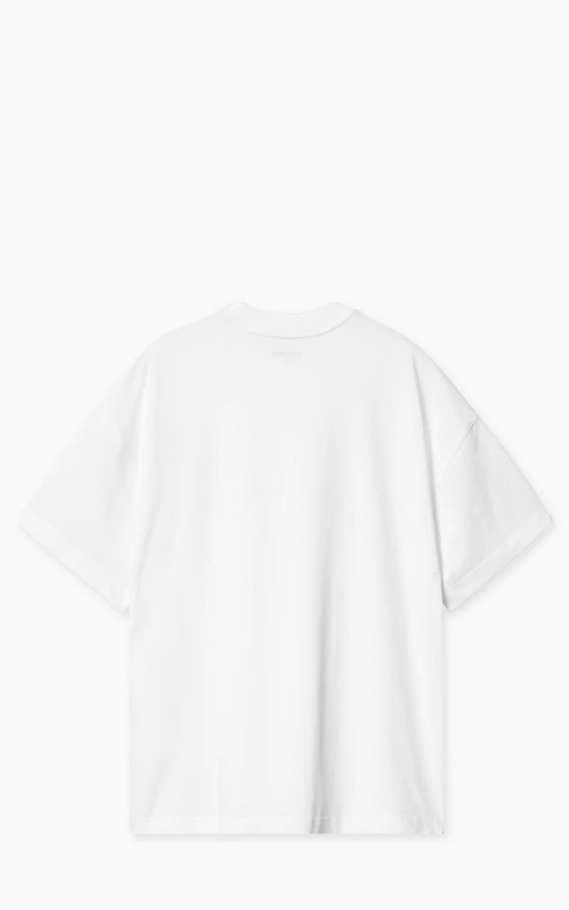 Carhartt WIP S/S Body Of Work T-Shirt White/Black - Image 4