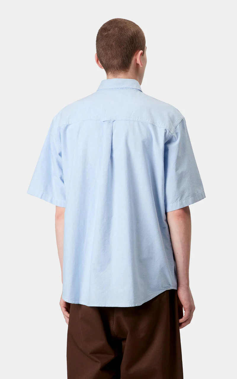 Carhartt WIP S/S Braxton Shirt Bleach/Wax - Image 5