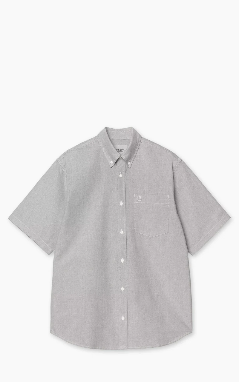 Carhartt WIP S/S Braxton Shirt Graphite/Wax