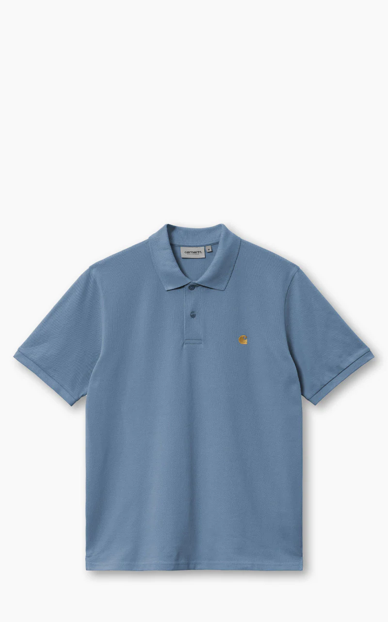 Carhartt WIP S/S Chase Pique Polo Sorrent/Gold