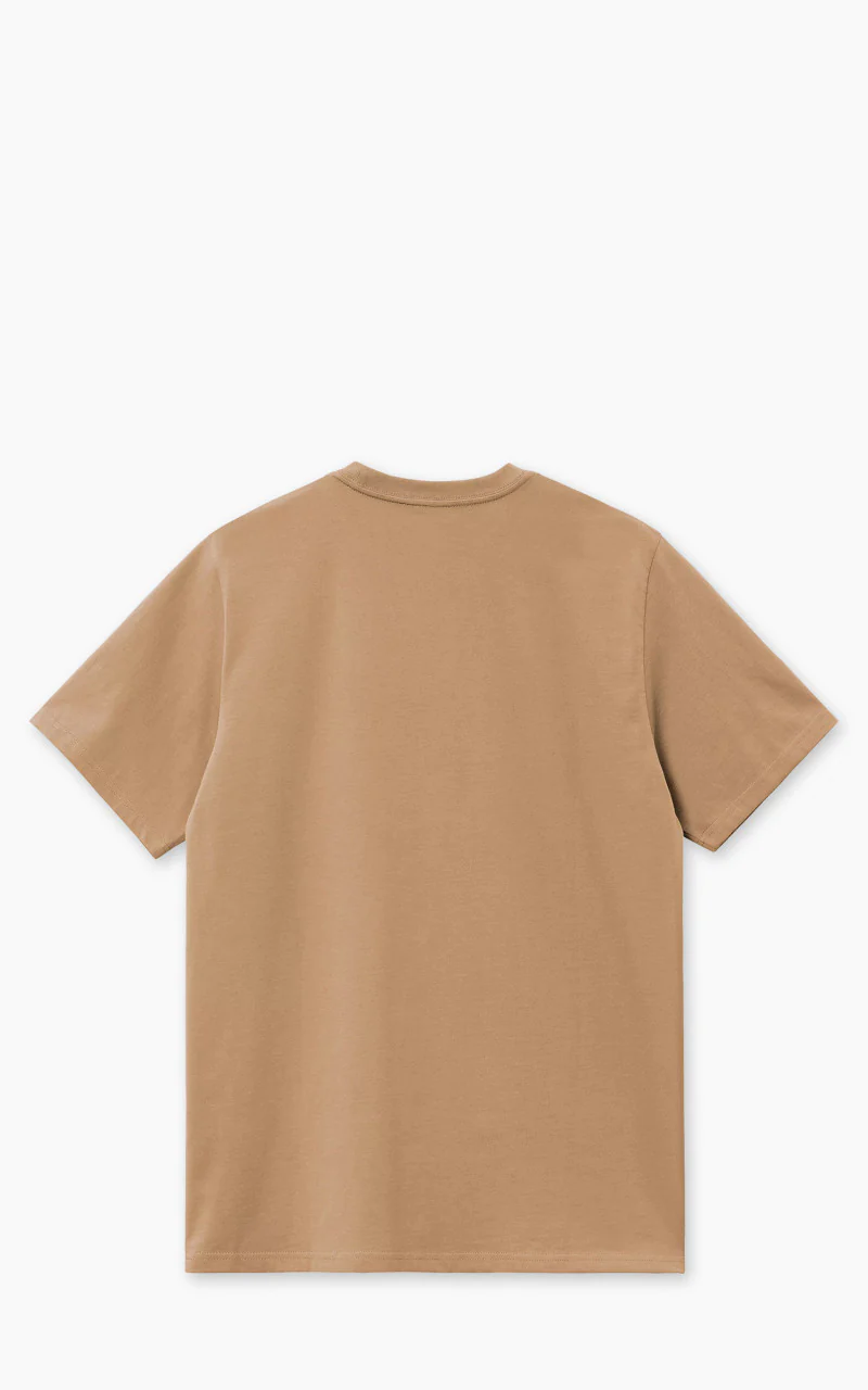 Carhartt WIP S/S Chase T-Shirt Dusty H Brown/Gold - Image 3