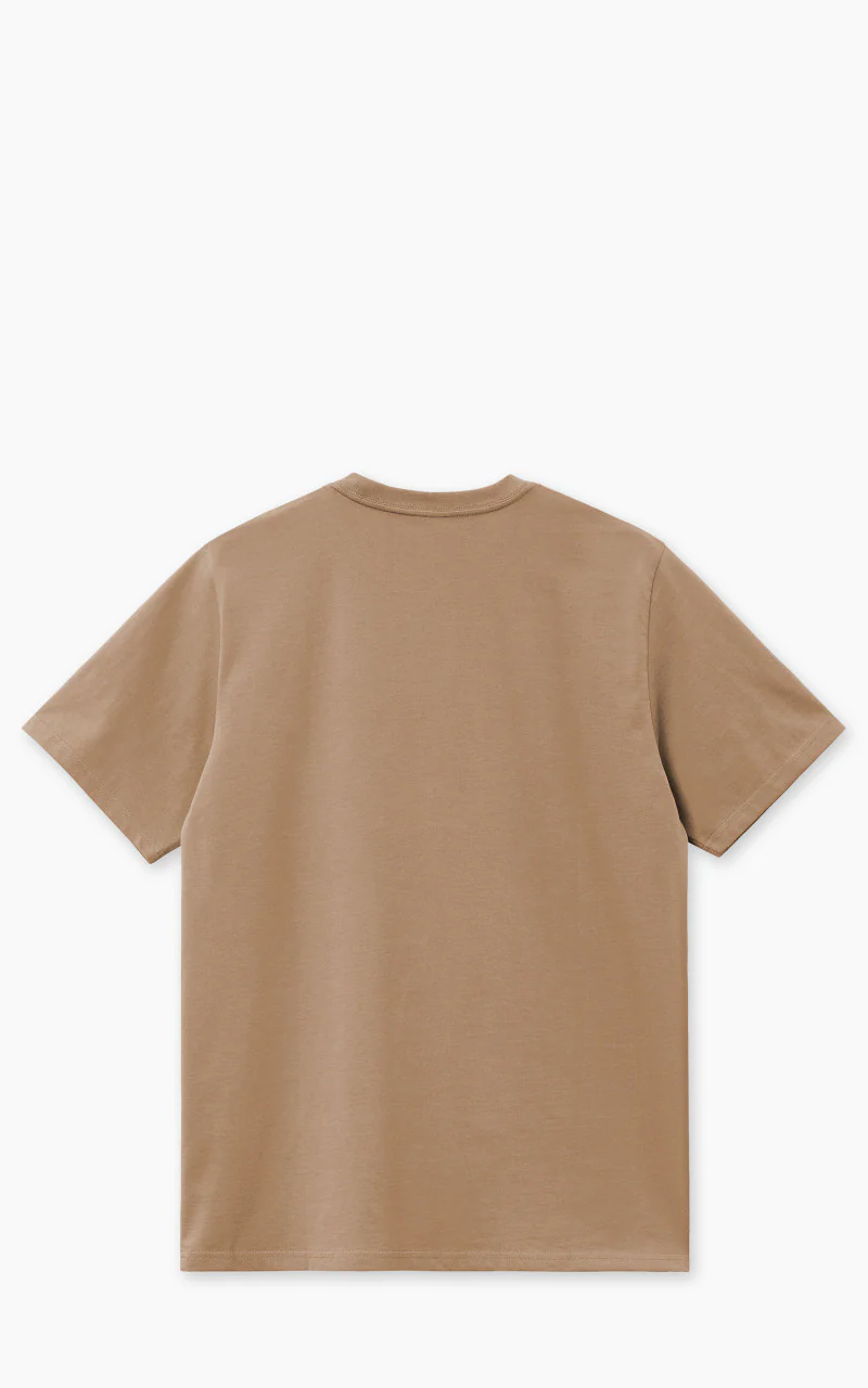 Carhartt WIP S/S Chase T-Shirt Peanut/Gold - Image 3