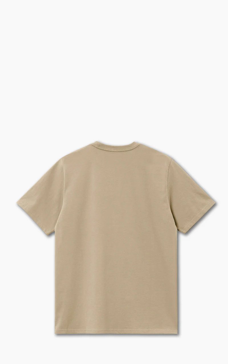 Carhartt WIP S/S Chase T-Shirt Sable/Gold - Image 3
