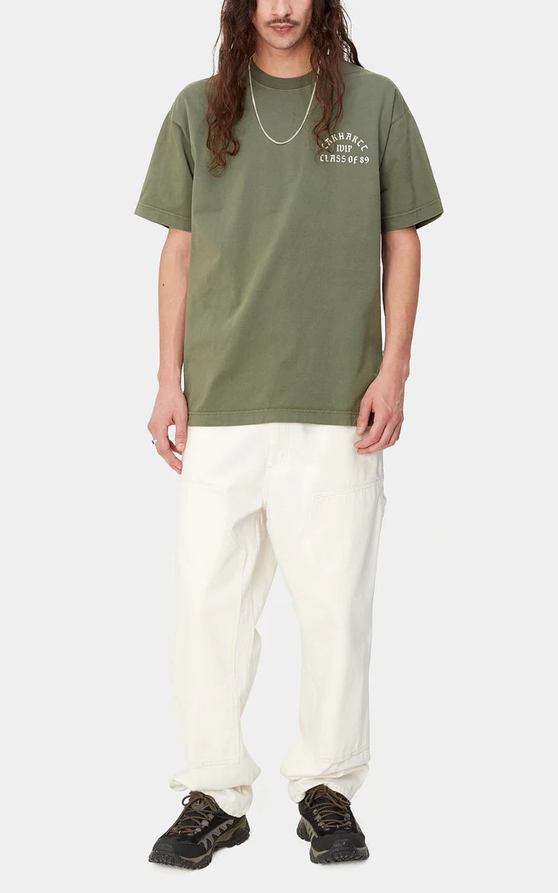 Carhartt WIP S/S Class of 89 T-Shirt Dundee/White - Image 2