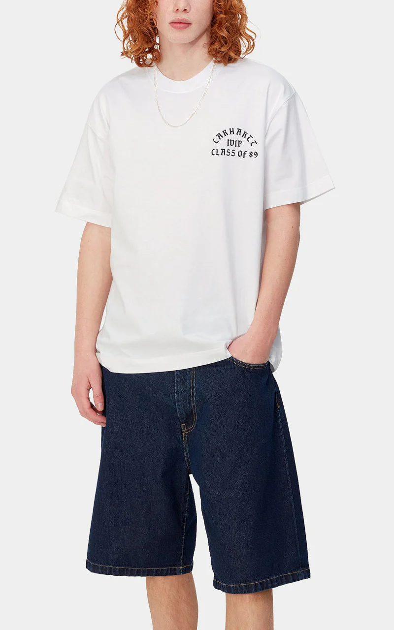 Carhartt WIP S/S Class of 89 T-Shirt White/Black - Image 4