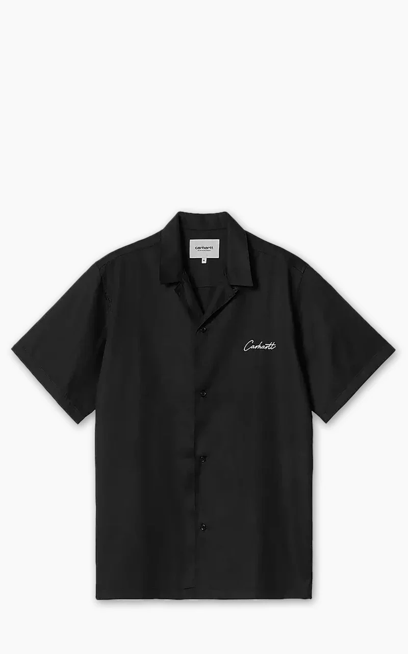 Carhartt WIP S/S Delray Shirt Black/Wax