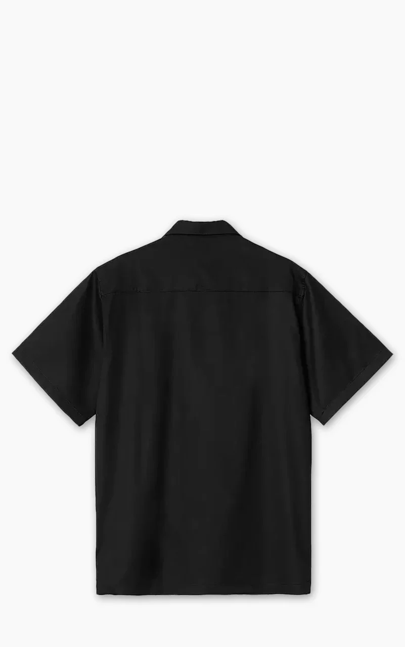Carhartt WIP S/S Delray Shirt Black/Wax - Image 5