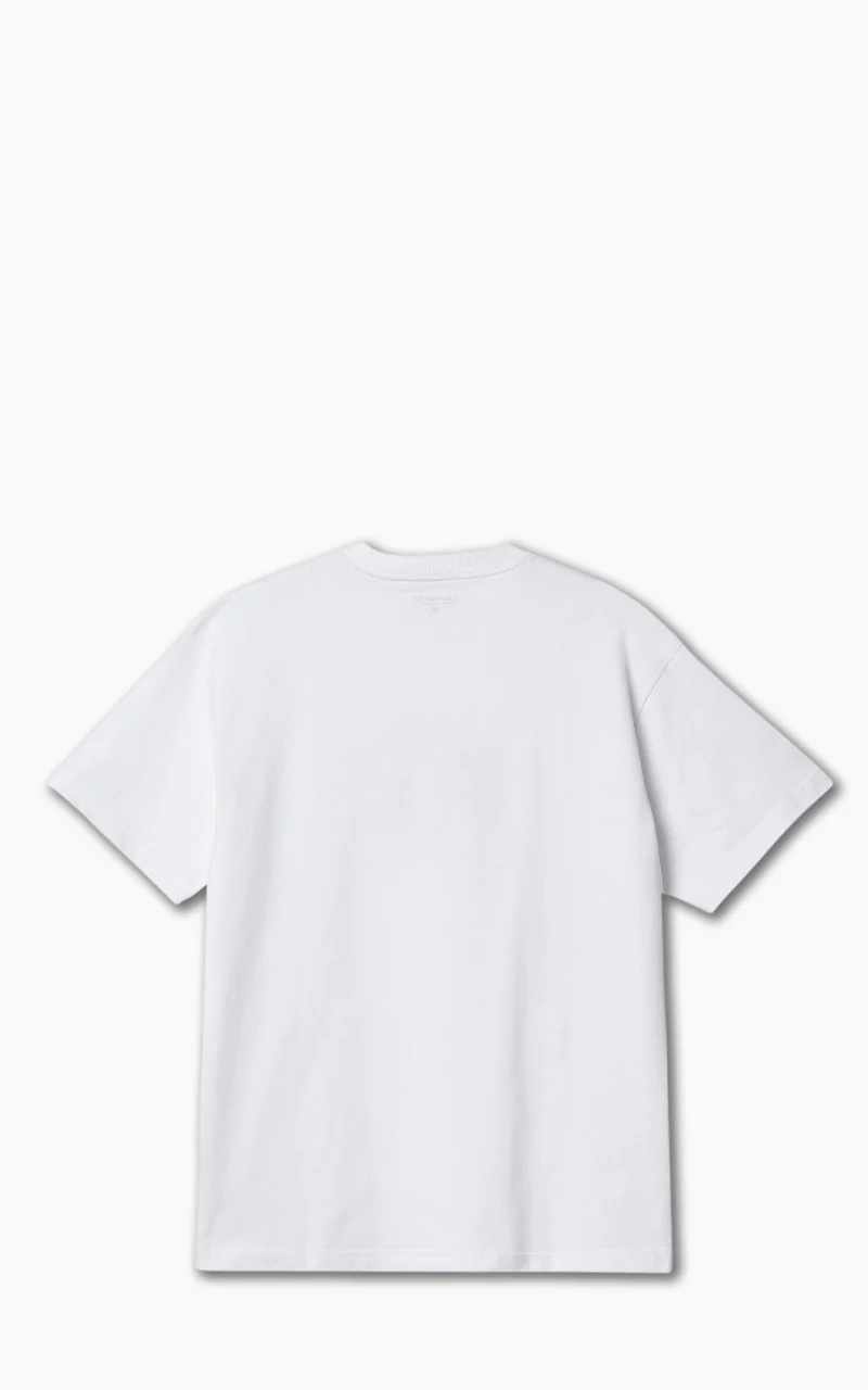 Carhartt WIP S/S Deo T-Shirt White - Image 3