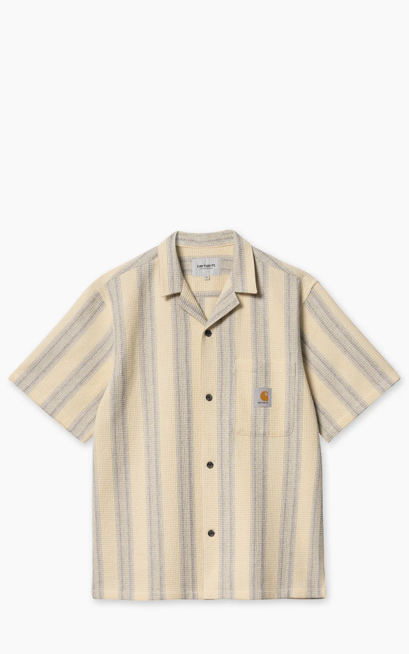 Carhartt WIP S/S Dodson Shirt Dodson Stripe/Natural