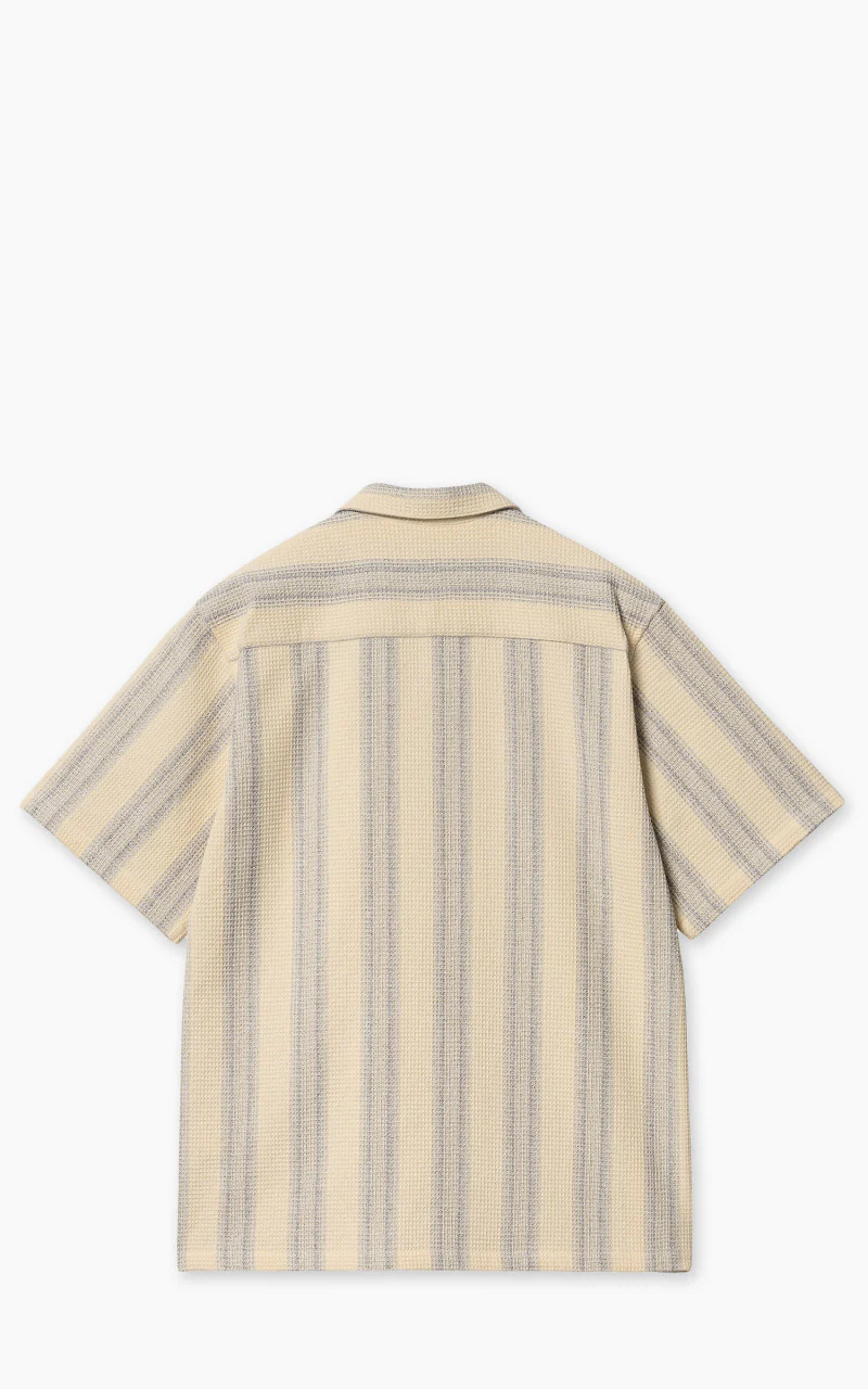 Carhartt WIP S/S Dodson Shirt Dodson Stripe/Natural - Image 3