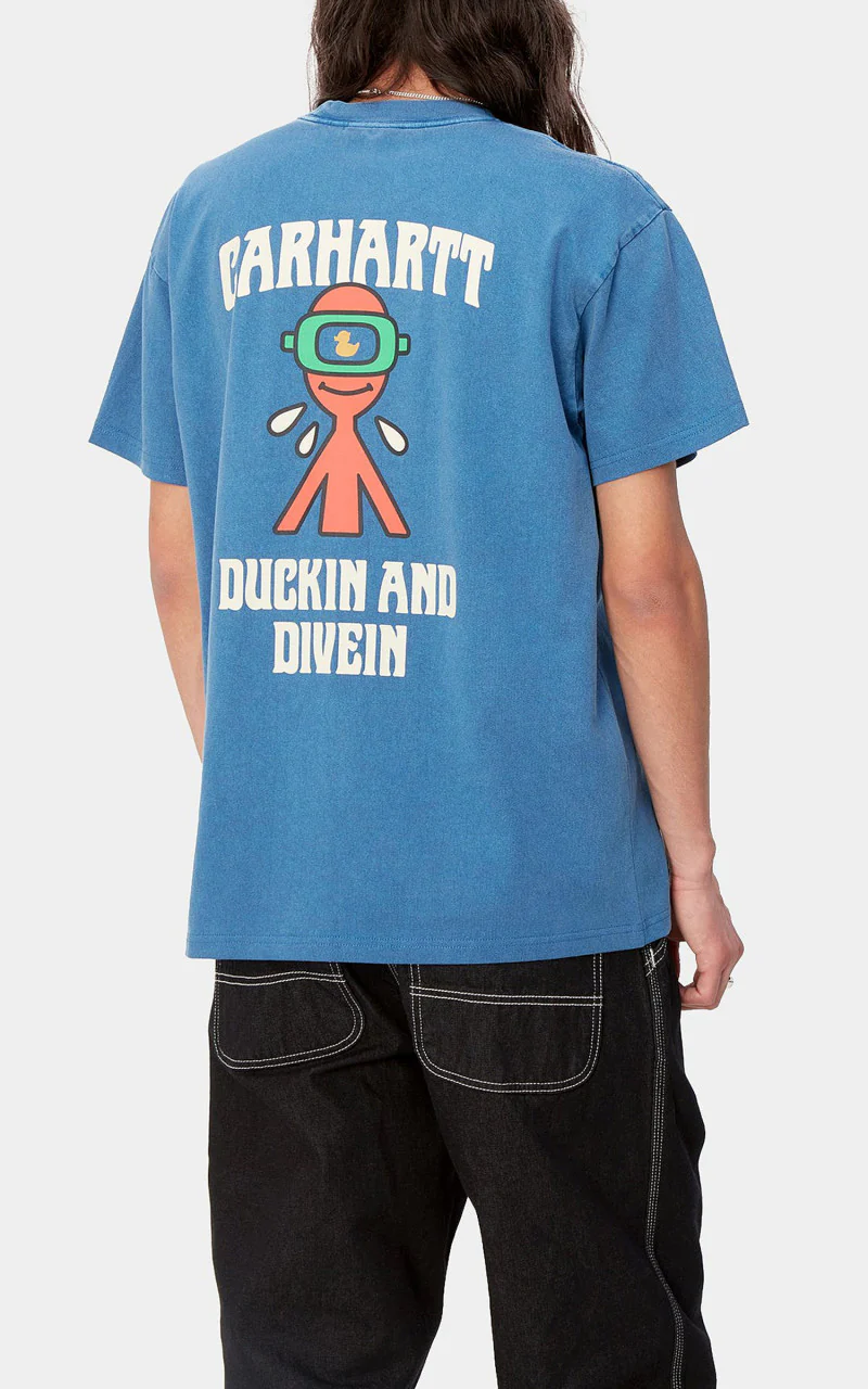 Carhartt WIP S/S Duckin' T-Shirt Acapulco - Image 5