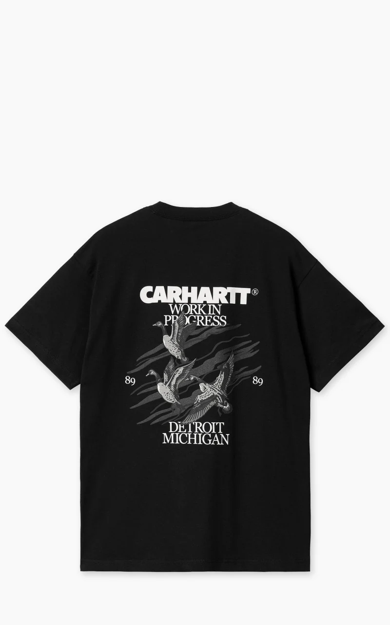 Carhartt WIP S/S Ducks T-Shirt Black - Image 3