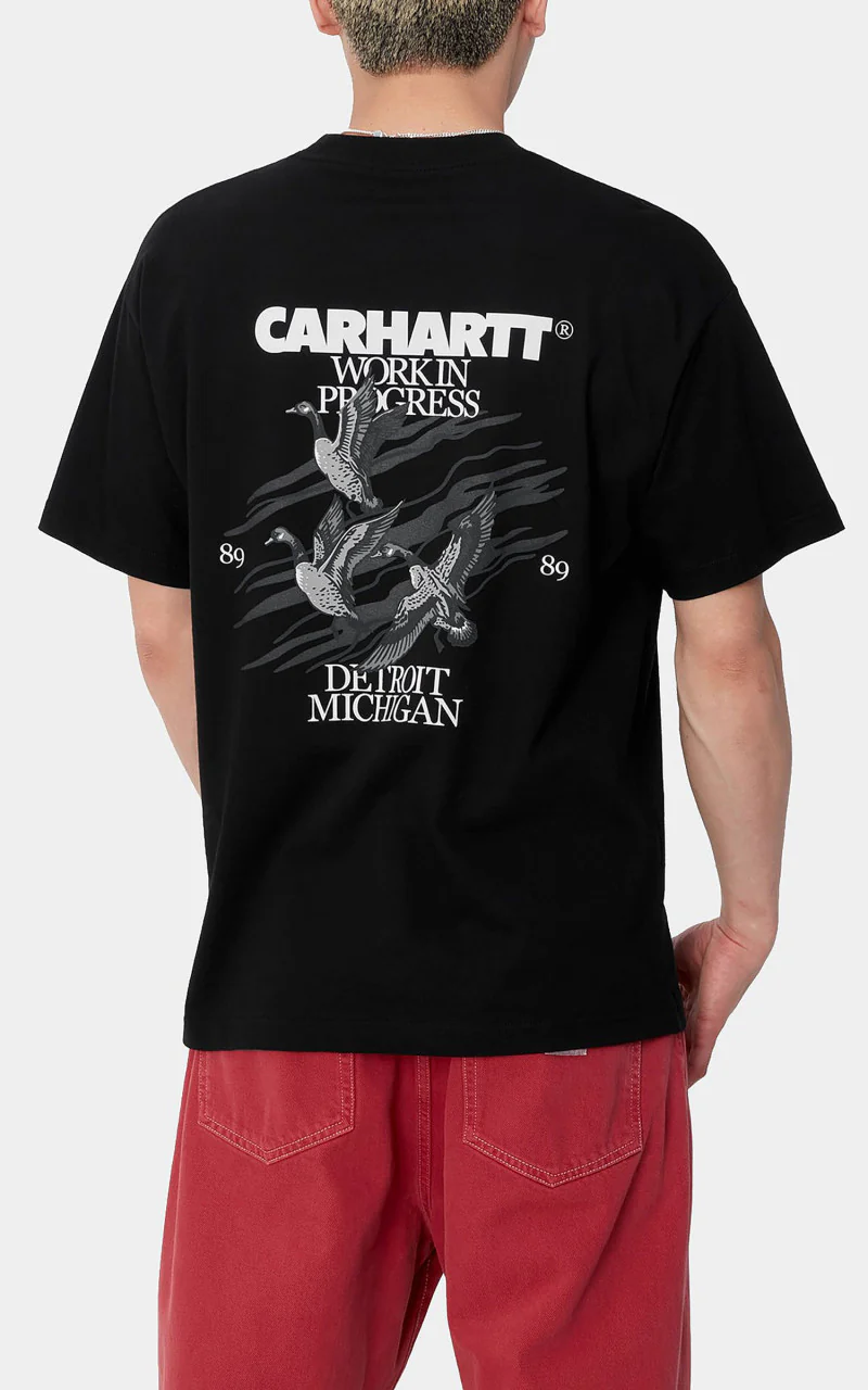 Carhartt WIP S/S Ducks T-Shirt Black - Image 5